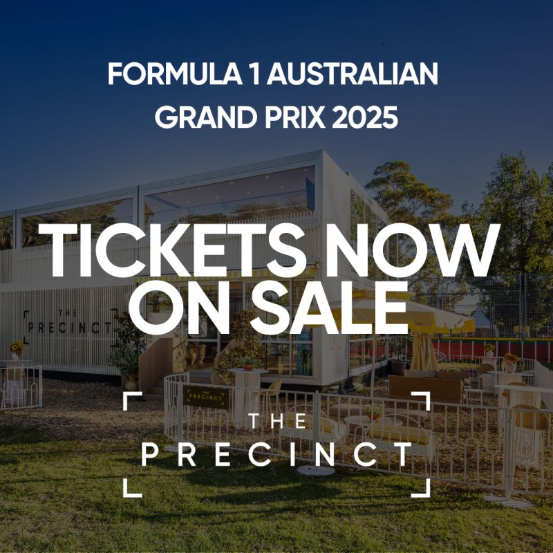 The Precinct Hospitality at the Formula 1 Rolex Australian Grand Prix